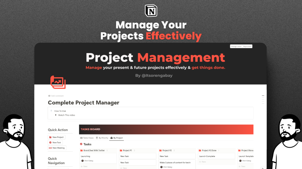 Vollständiges Projektmanagementsystem media 2