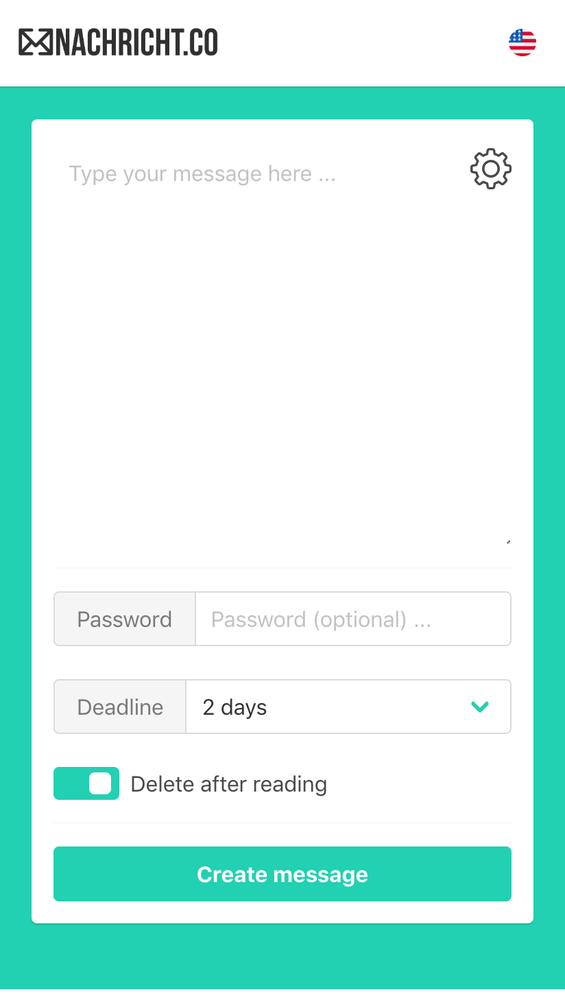 Nachricht Co Send Encrypted Self Destructing Messages Wherever You Want Product Hunt