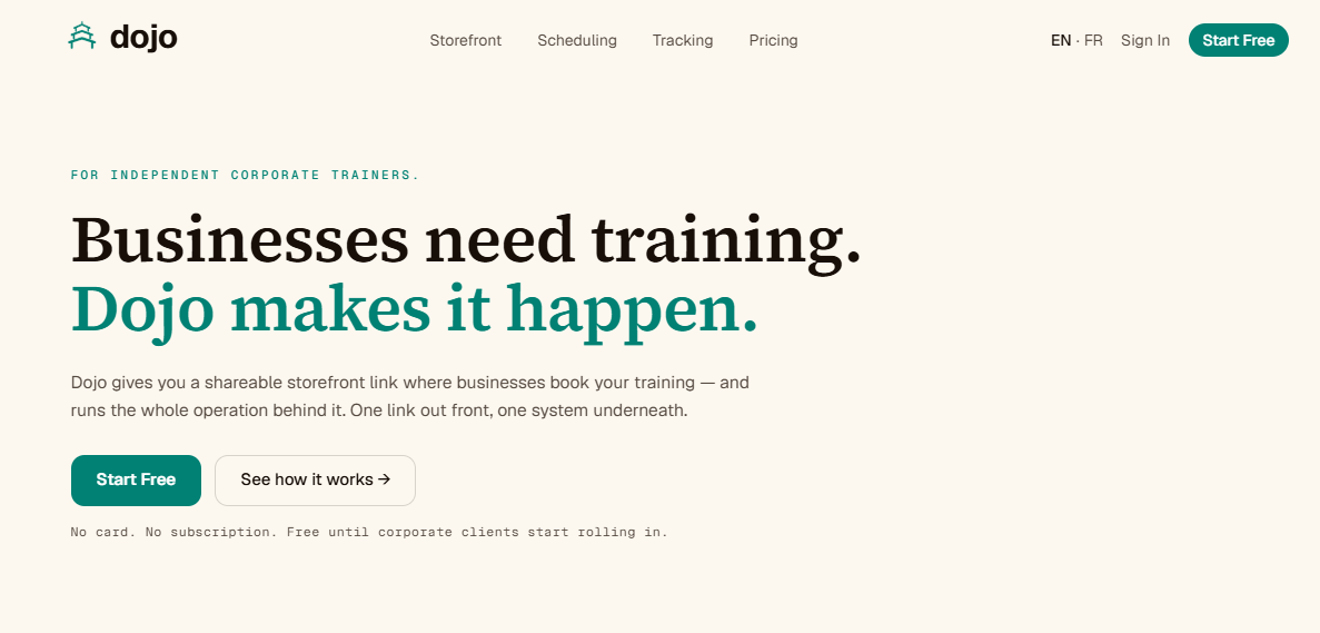 Dojo - Corporate Trainer OS gallery image