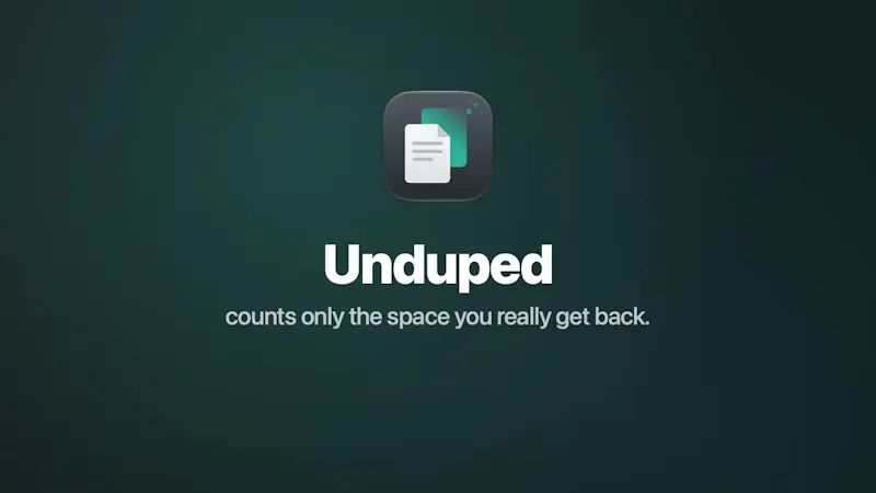 Unduped screenshot 1 (video preview)