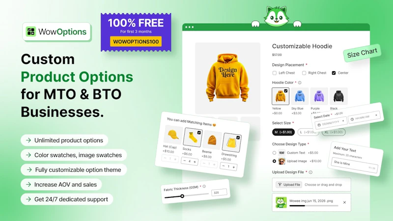 WowOptions screenshot 1 (video preview)