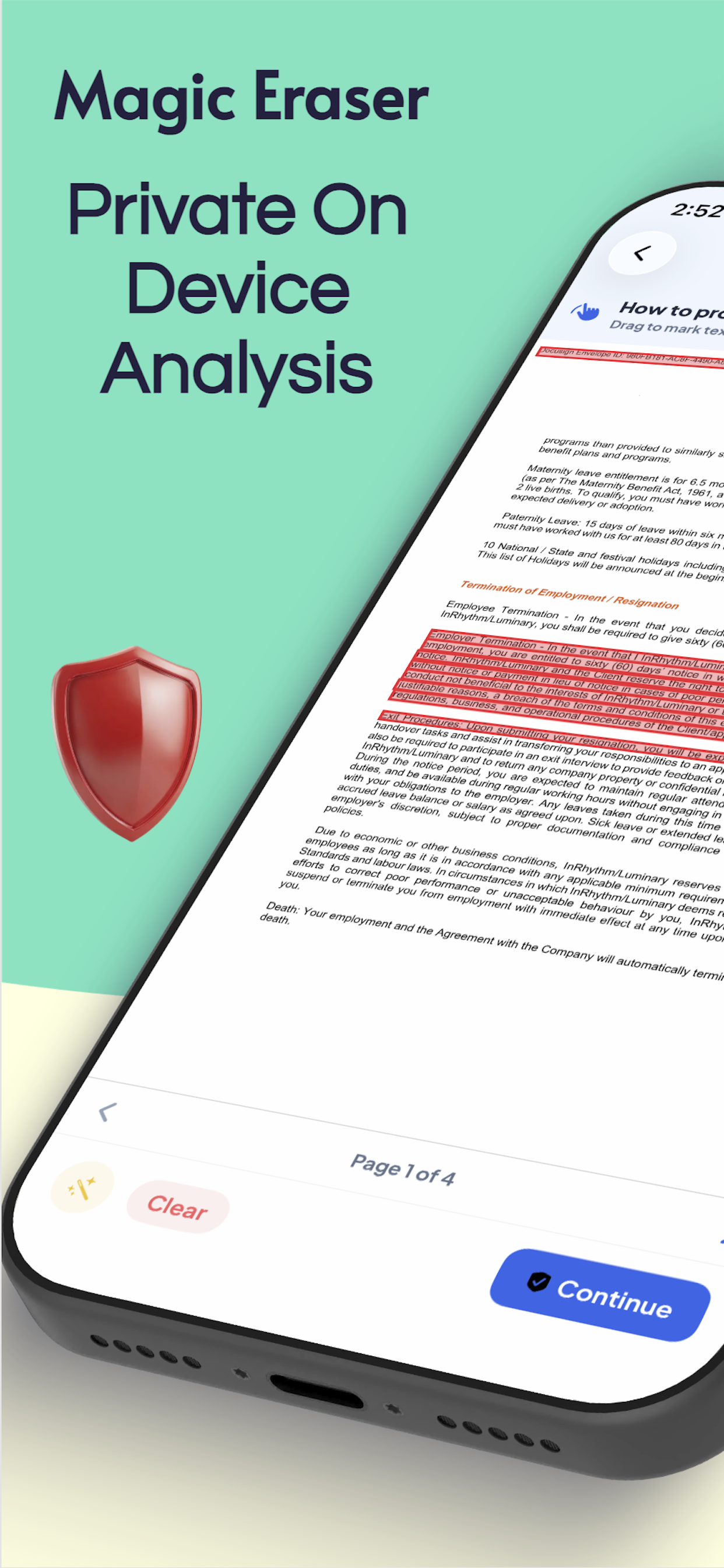 Clause Contract Analyzer iOS gallery image