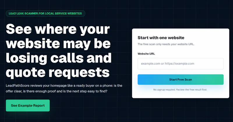 LeadPathScore screenshot 1