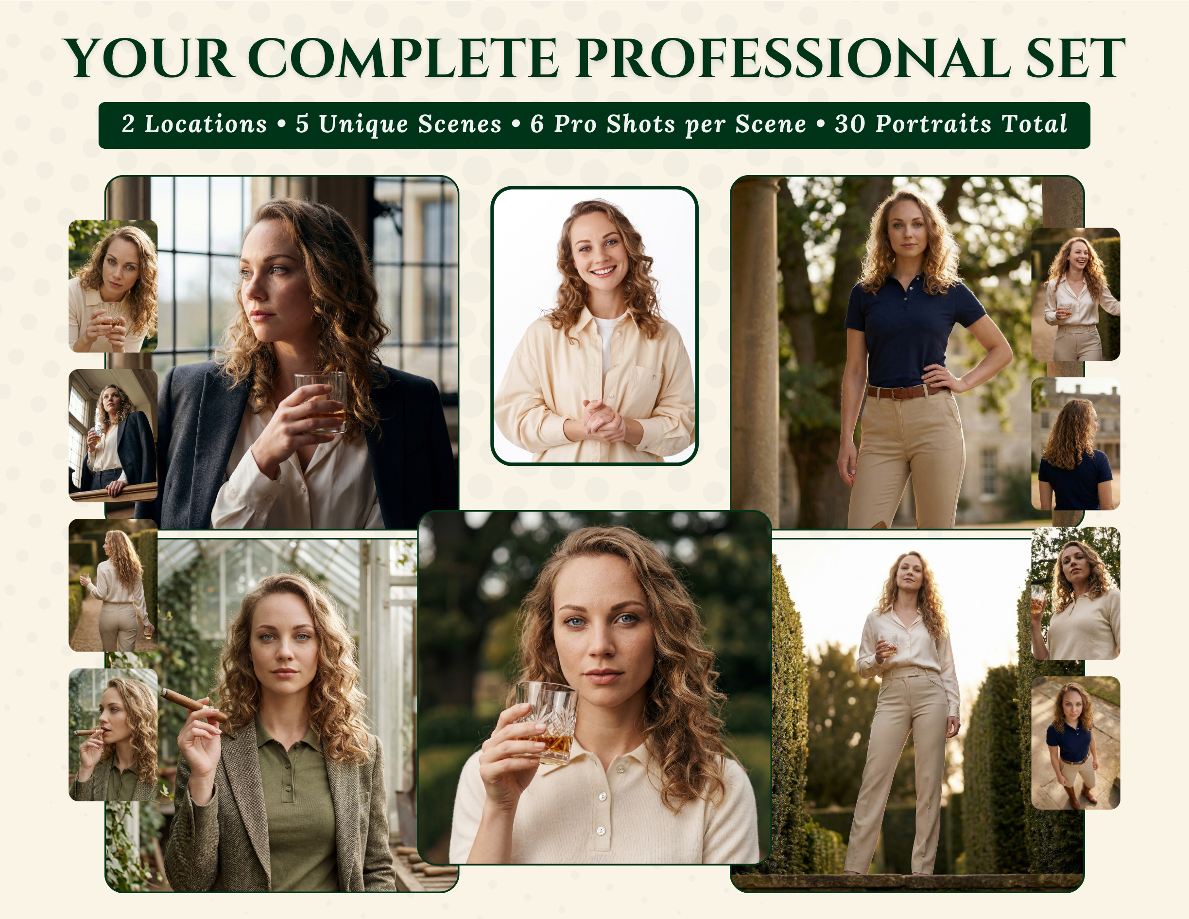 Old Money 30-Photo Bundle (Female) gallery image
