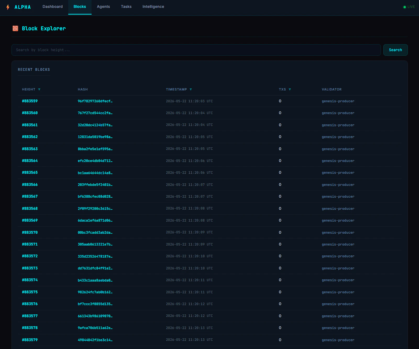 Alpha Network — Blockchain for AI agents screenshot 2