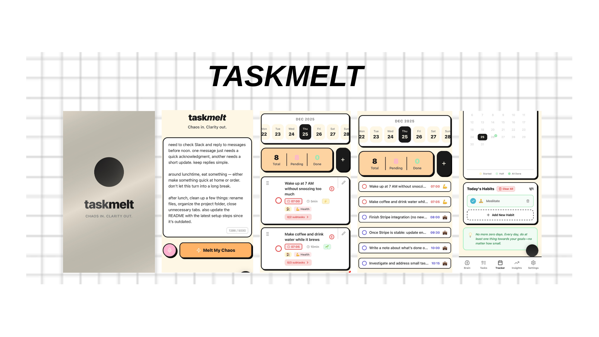 Taskmelt - AI Task Planner gallery image