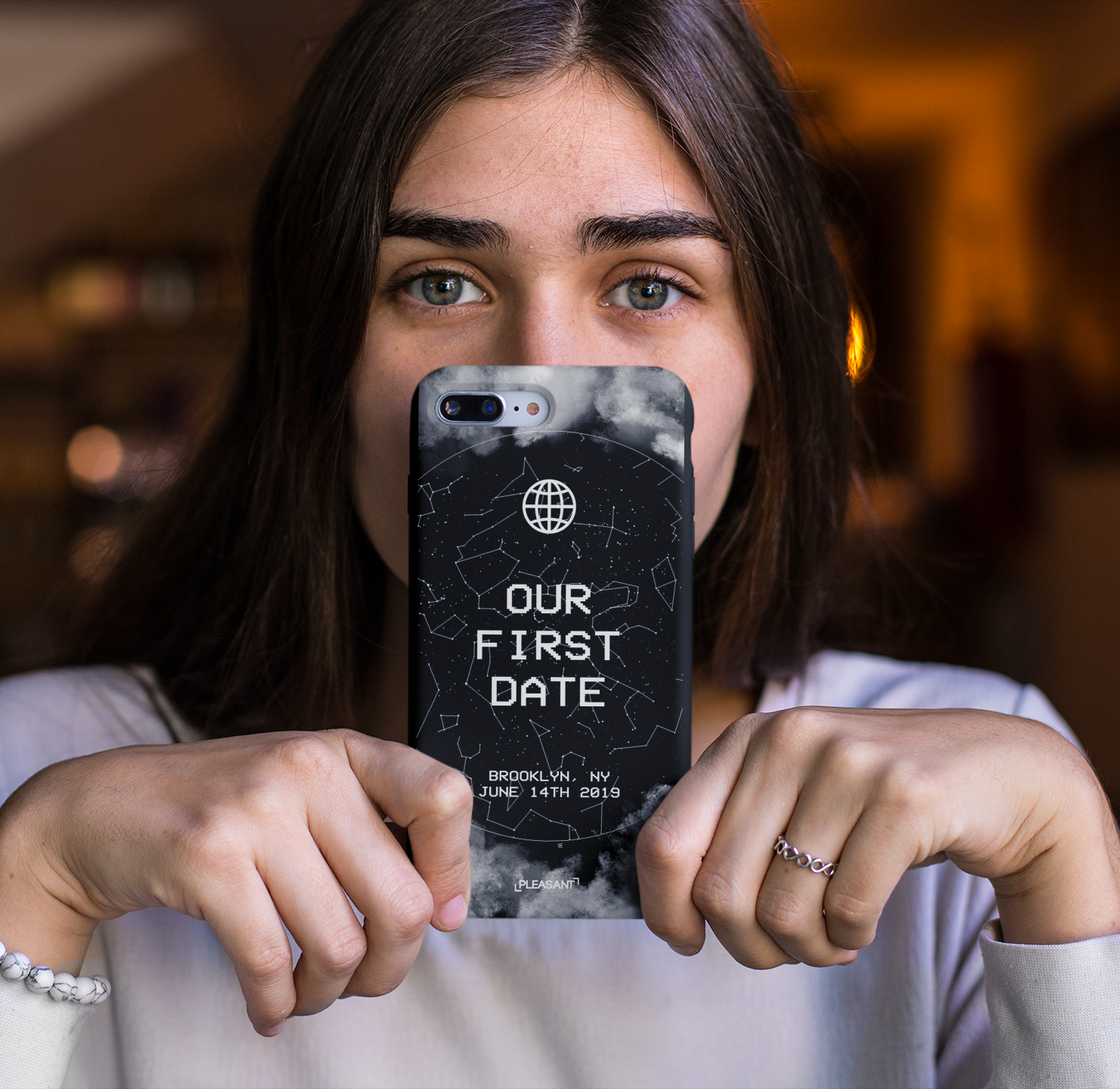 Star Map Personalized iPhone Case gallery image