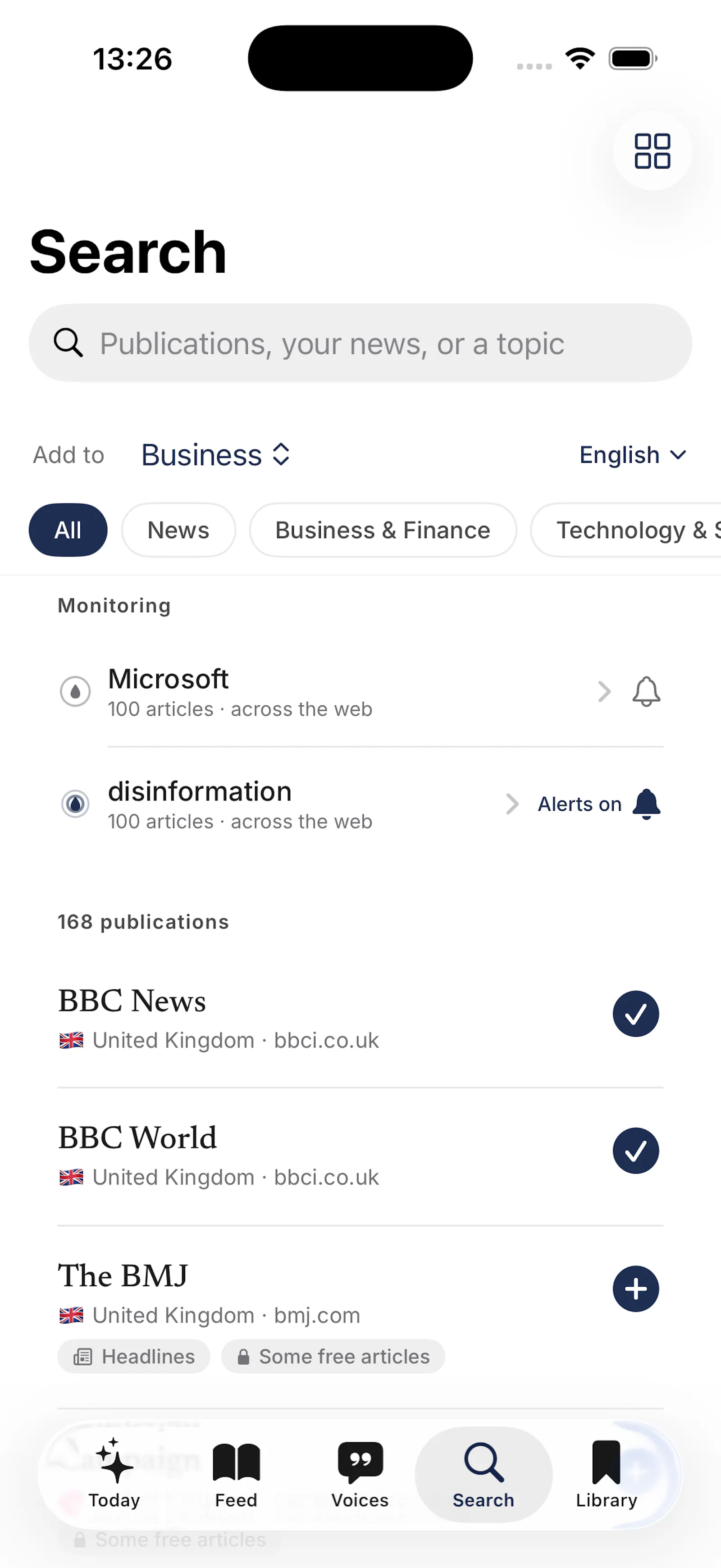 Inkline screenshot 2
