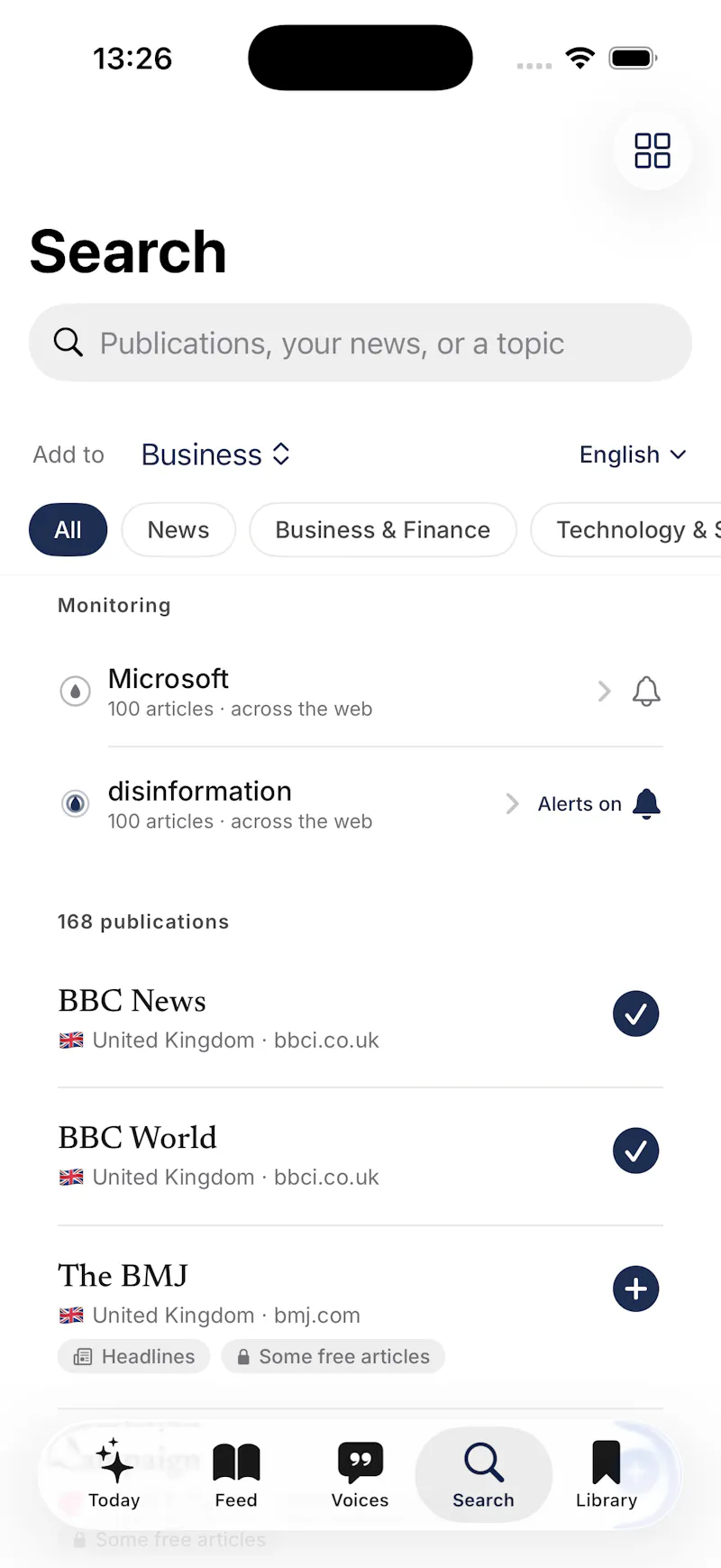 Inkline screenshot 2
