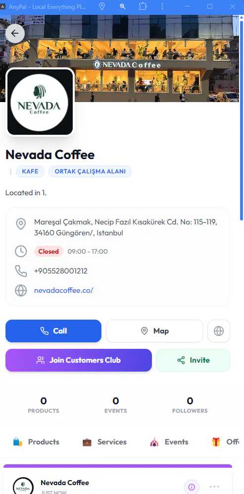 events.AnyPal.io  gallery image