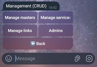 SalonBot — Telegram Booking System gallery image