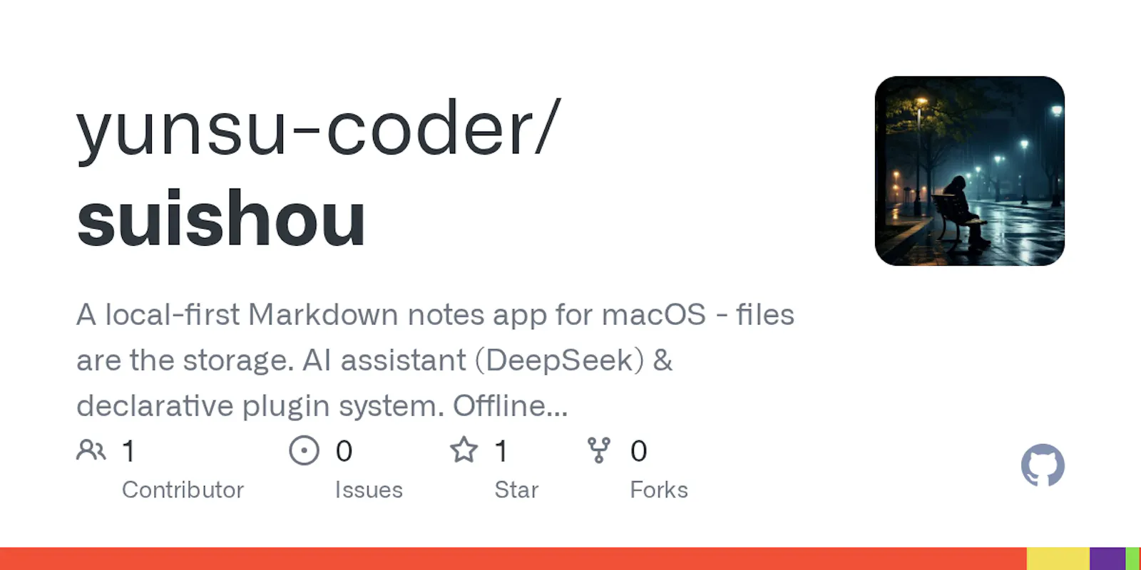 MarkNote — Local-first Markdown Notes screenshot 1