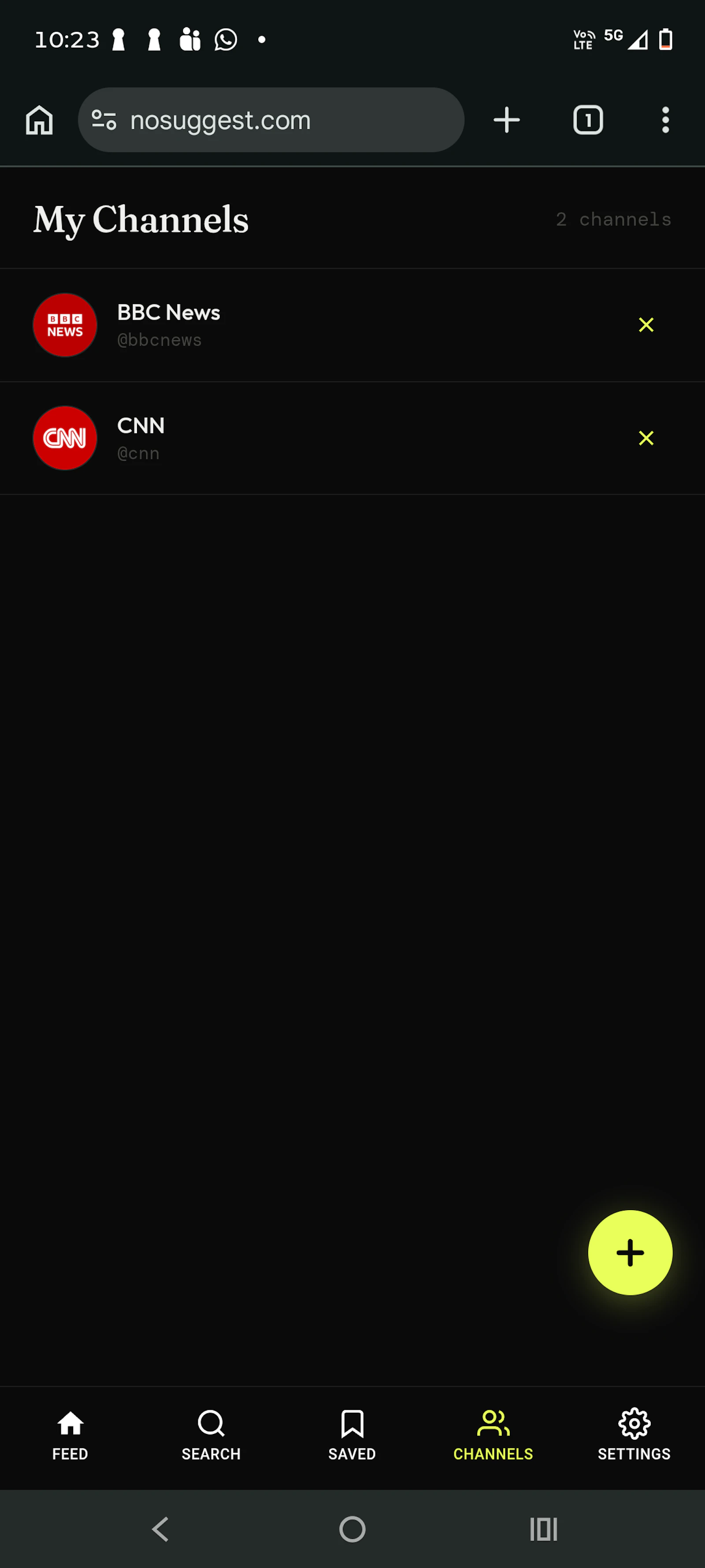 NoSuggest screenshot 4