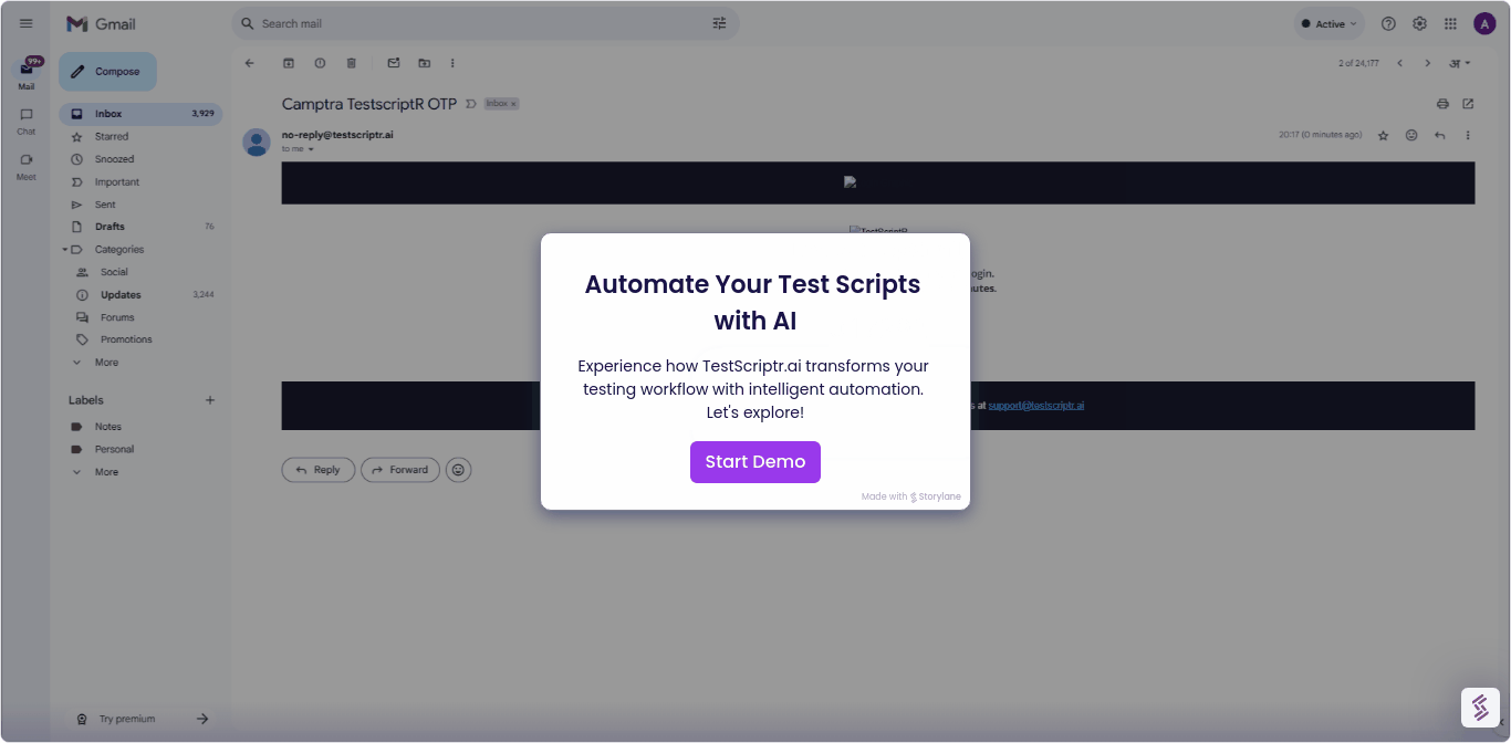 TestScriptR AI gallery image