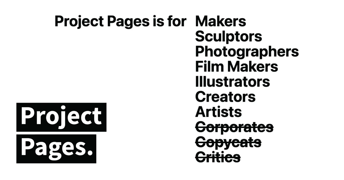 Project Pages