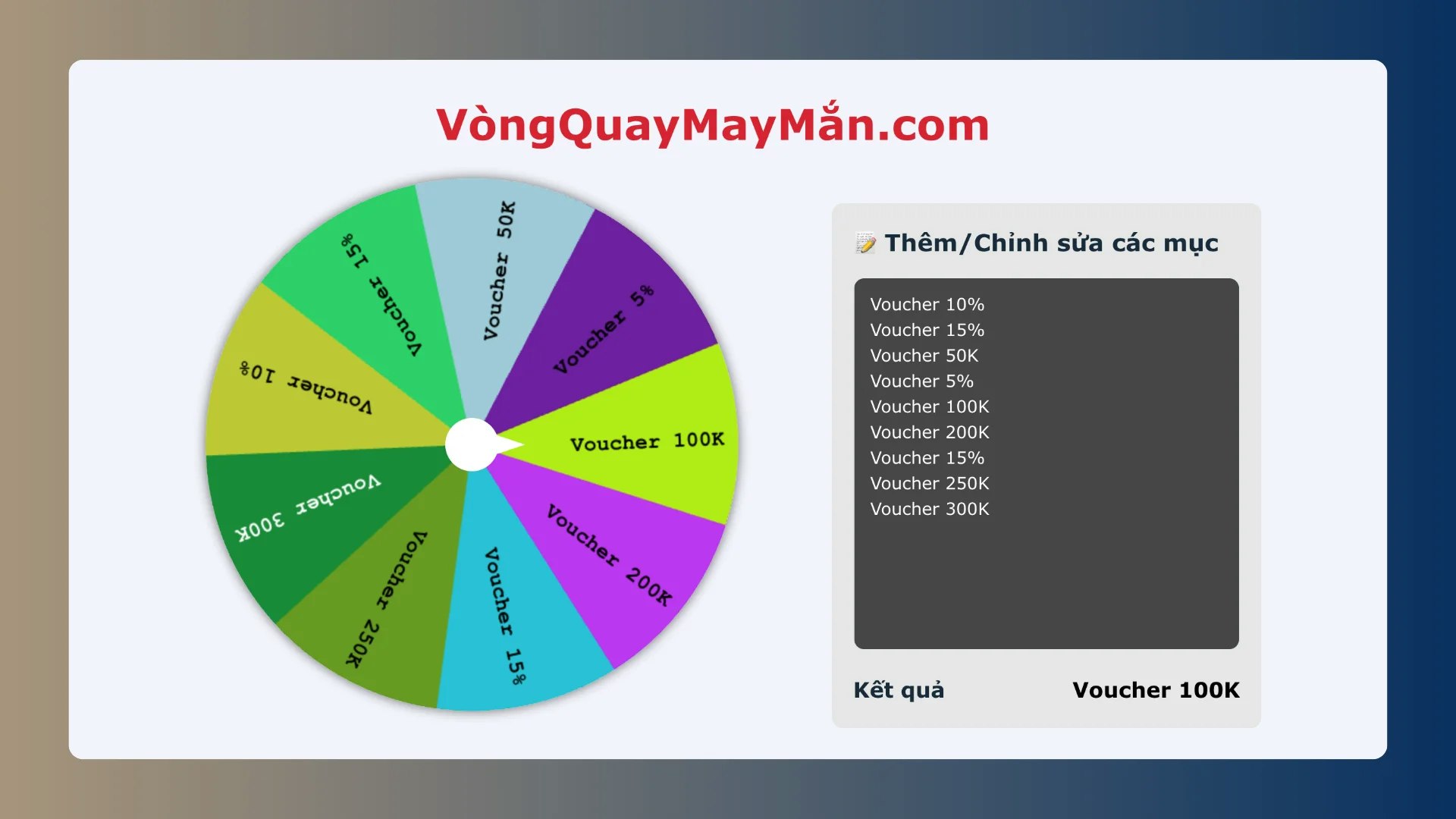 Media Vong Quay May Man - Spin to quyết định: may mắn của bạn đang chờ đợi 1