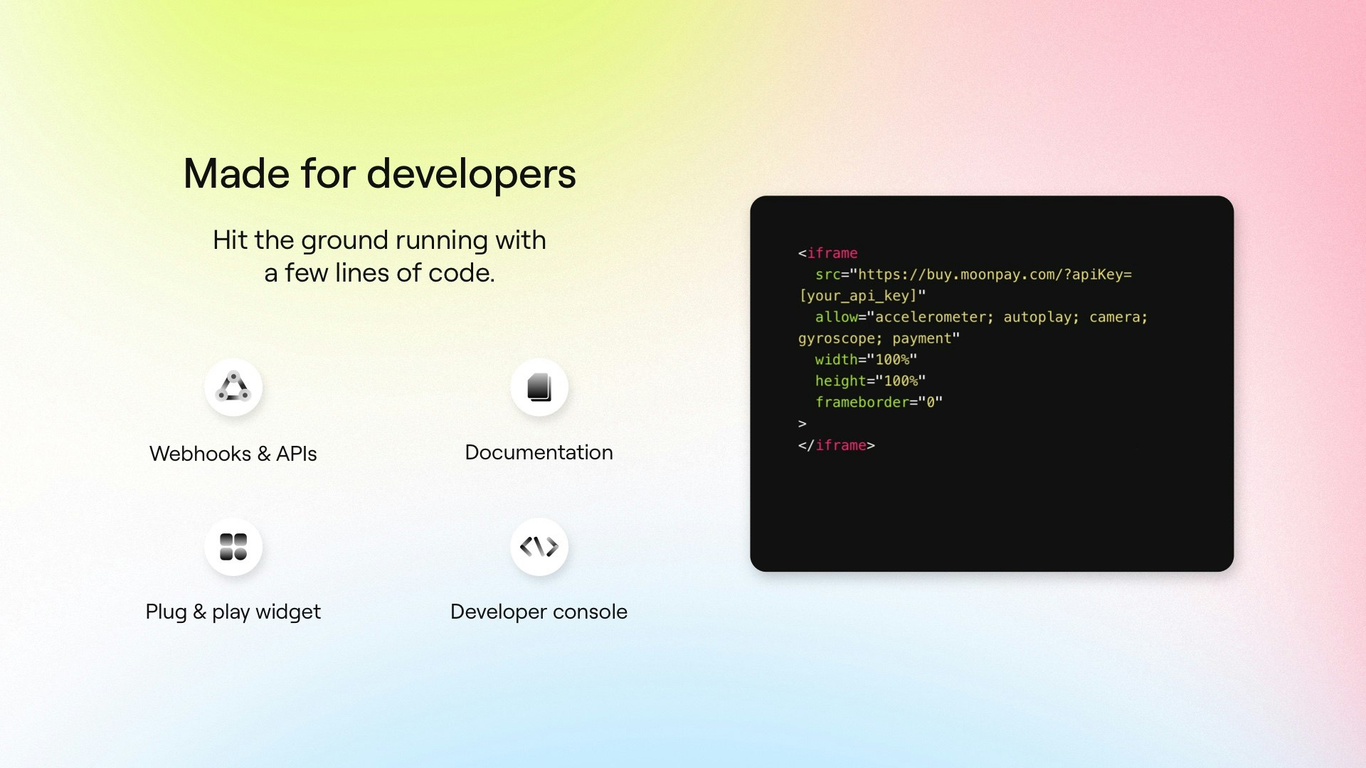 MoonPay gallery image