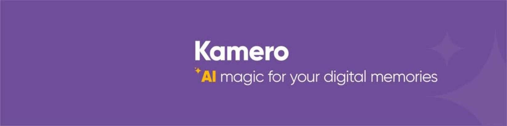 Kamero.ai: AI Event Photo Sharing  - Main product screenshot demonstrating key features and user interface