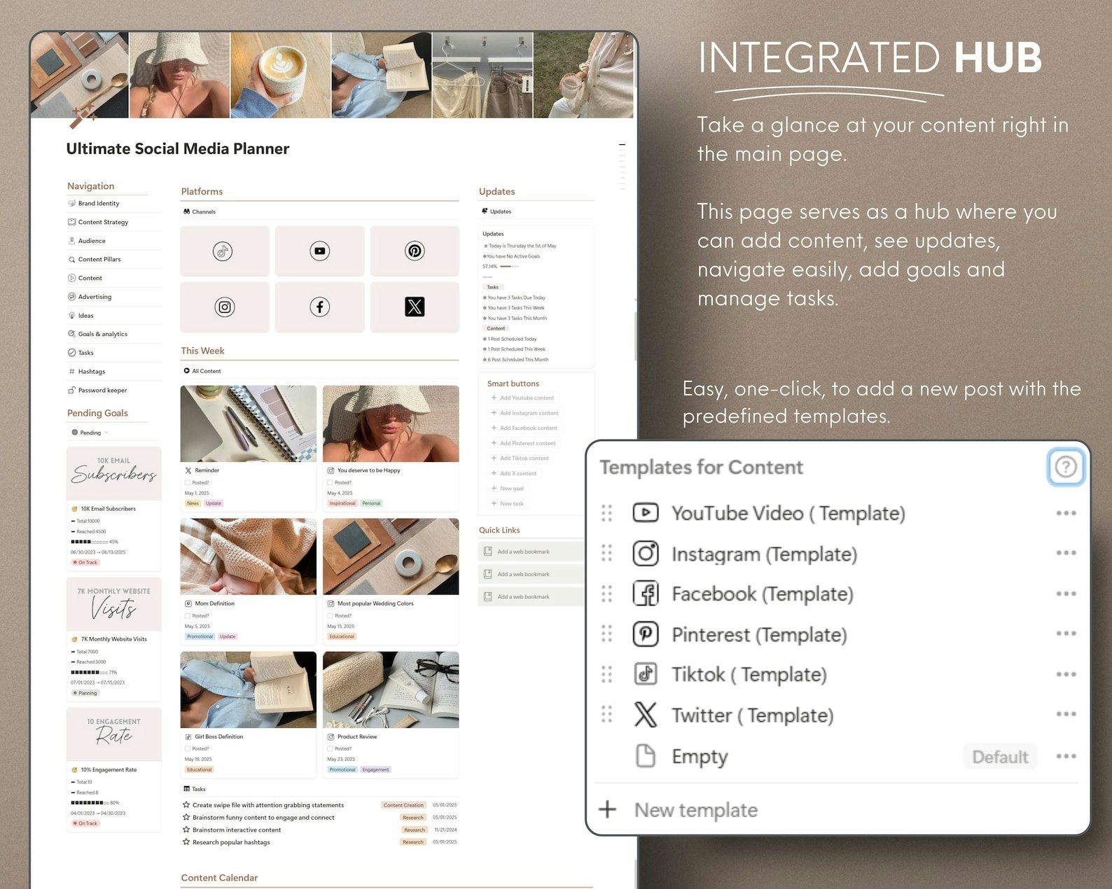Social Media Content Planner gallery image