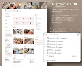 Social Media Content Planner gallery image