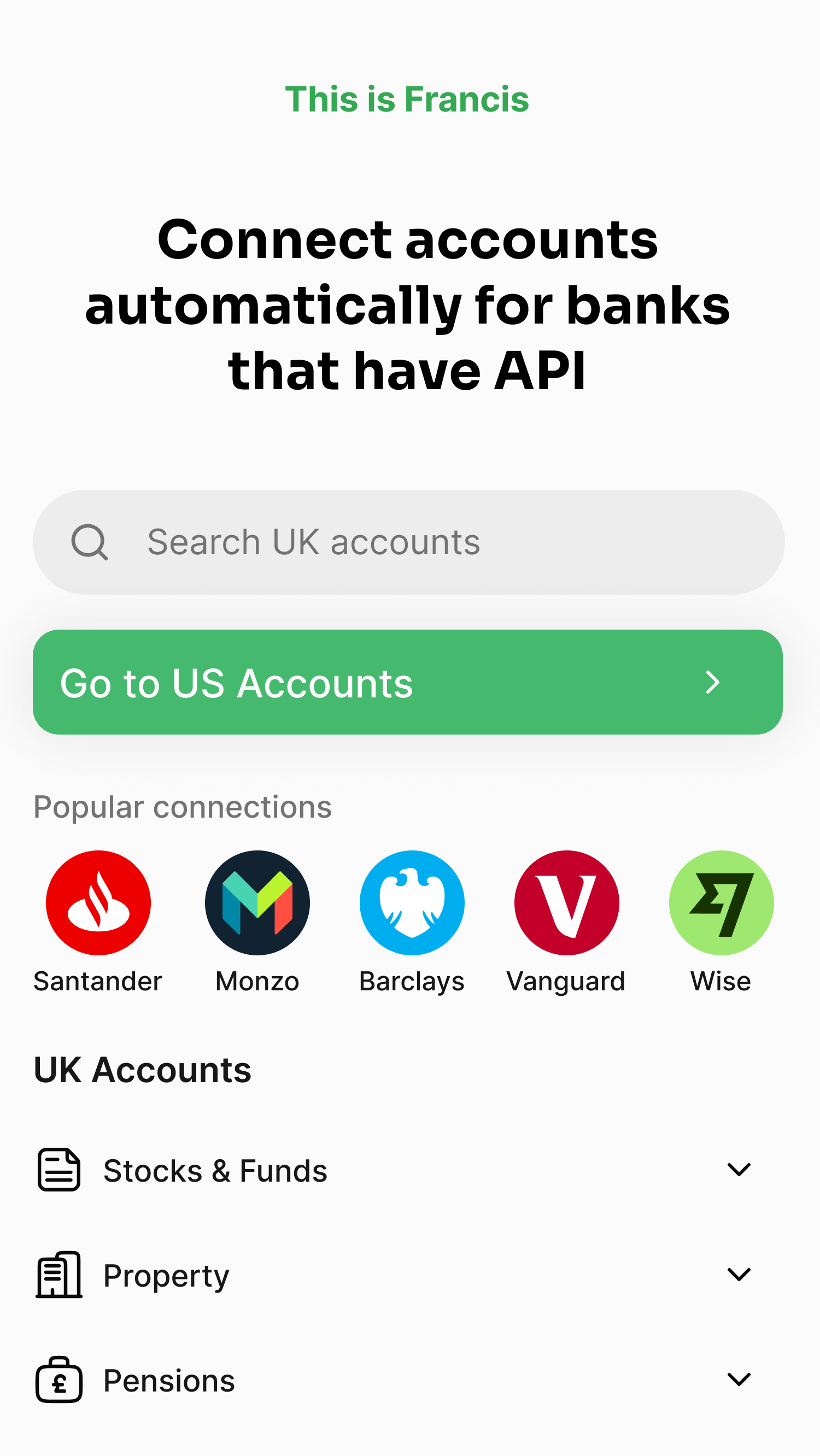 Francis - Personal Finance AI gallery image