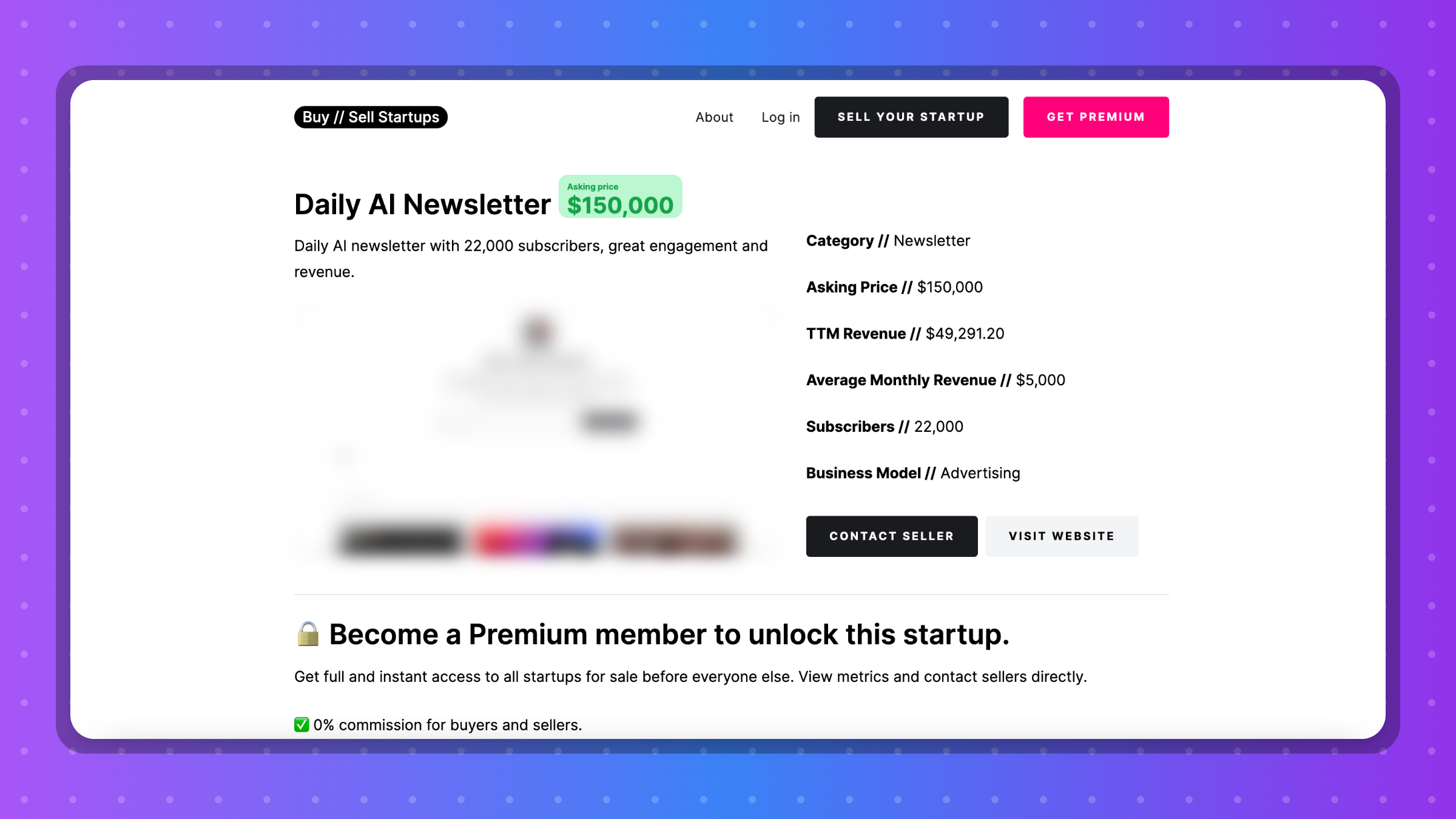Comprar startups de venta media 2