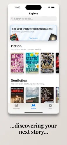 Reading Log: No Frills Book Tracker - Screenshot 2 showing product features and functionality