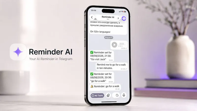 Reminder AI screenshot 2