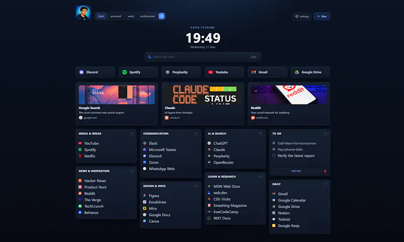 ReadyTab screenshot 2