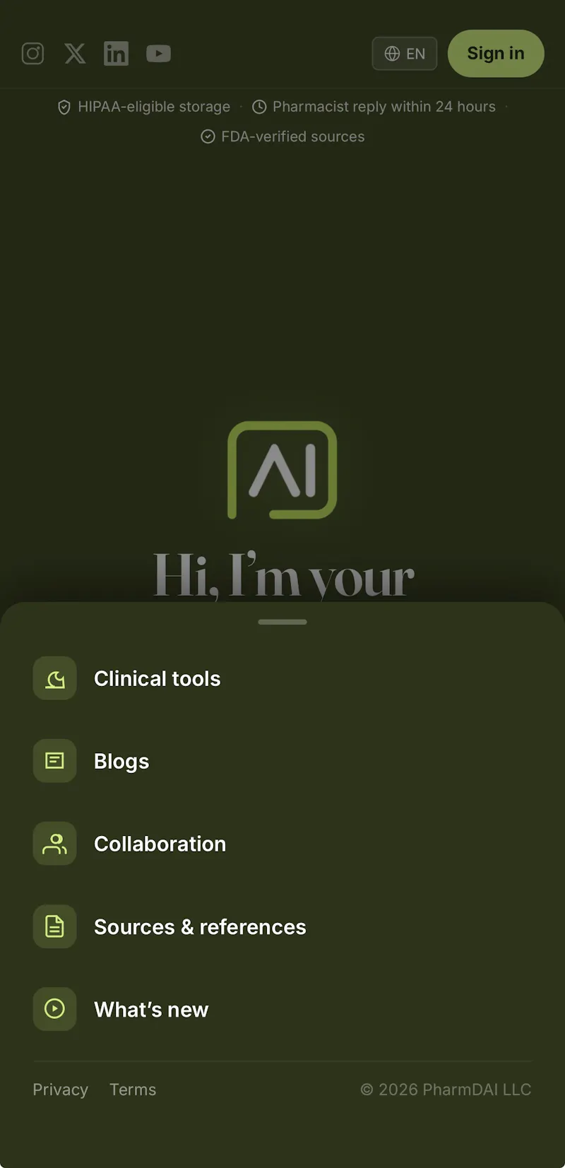 PharmD.AI screenshot 2