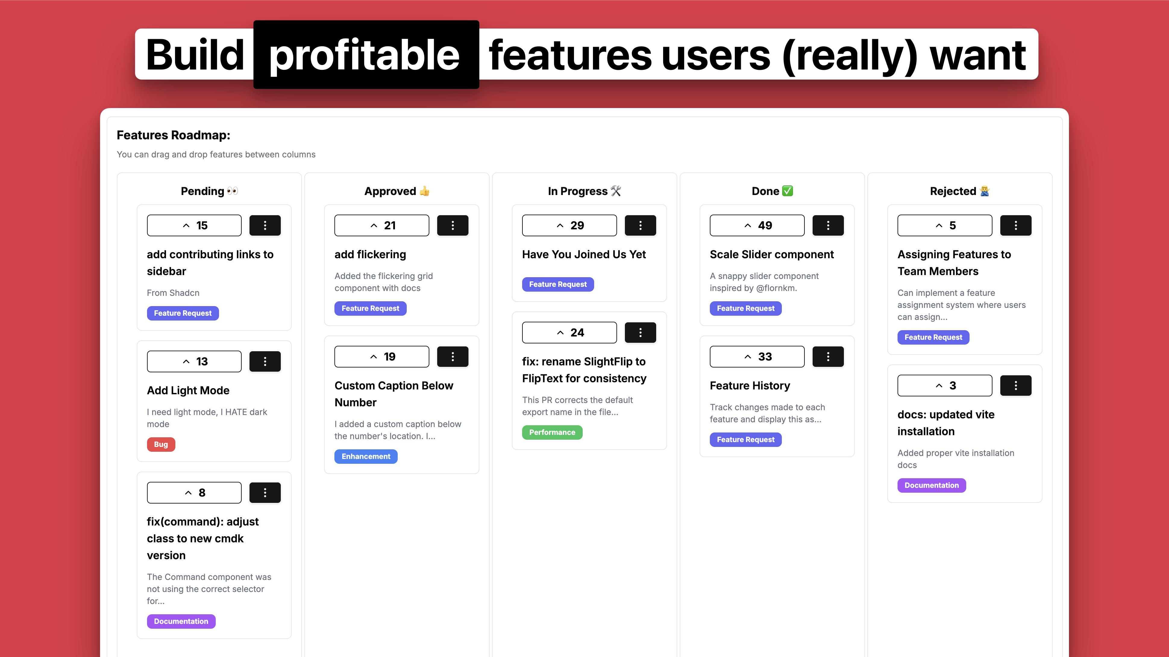 startuptile FeatureFlow- Build profitable features users (really) want