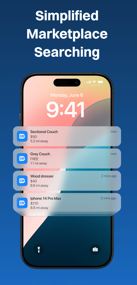 DealScout App - Screenshot 2 showing product features and functionality