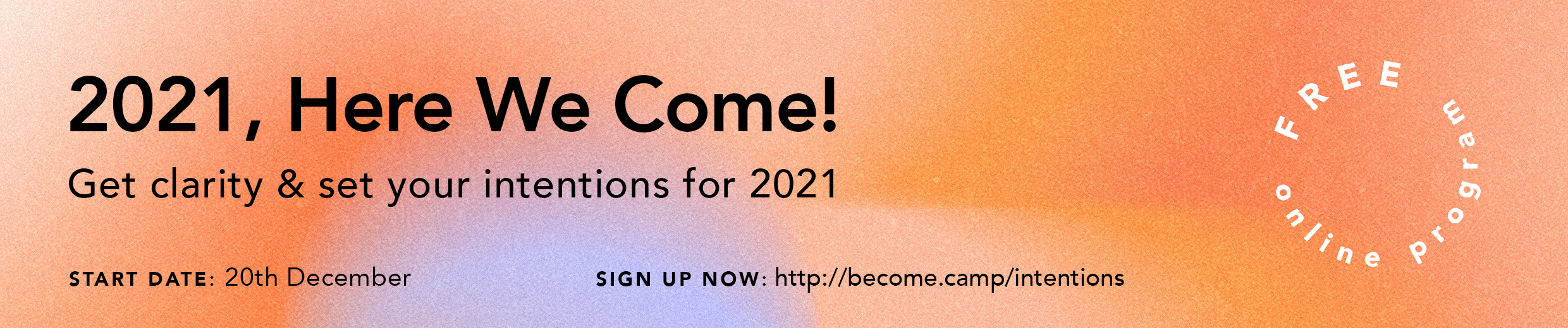 Setting Intentions: 2021, Here We Come!  gallery image