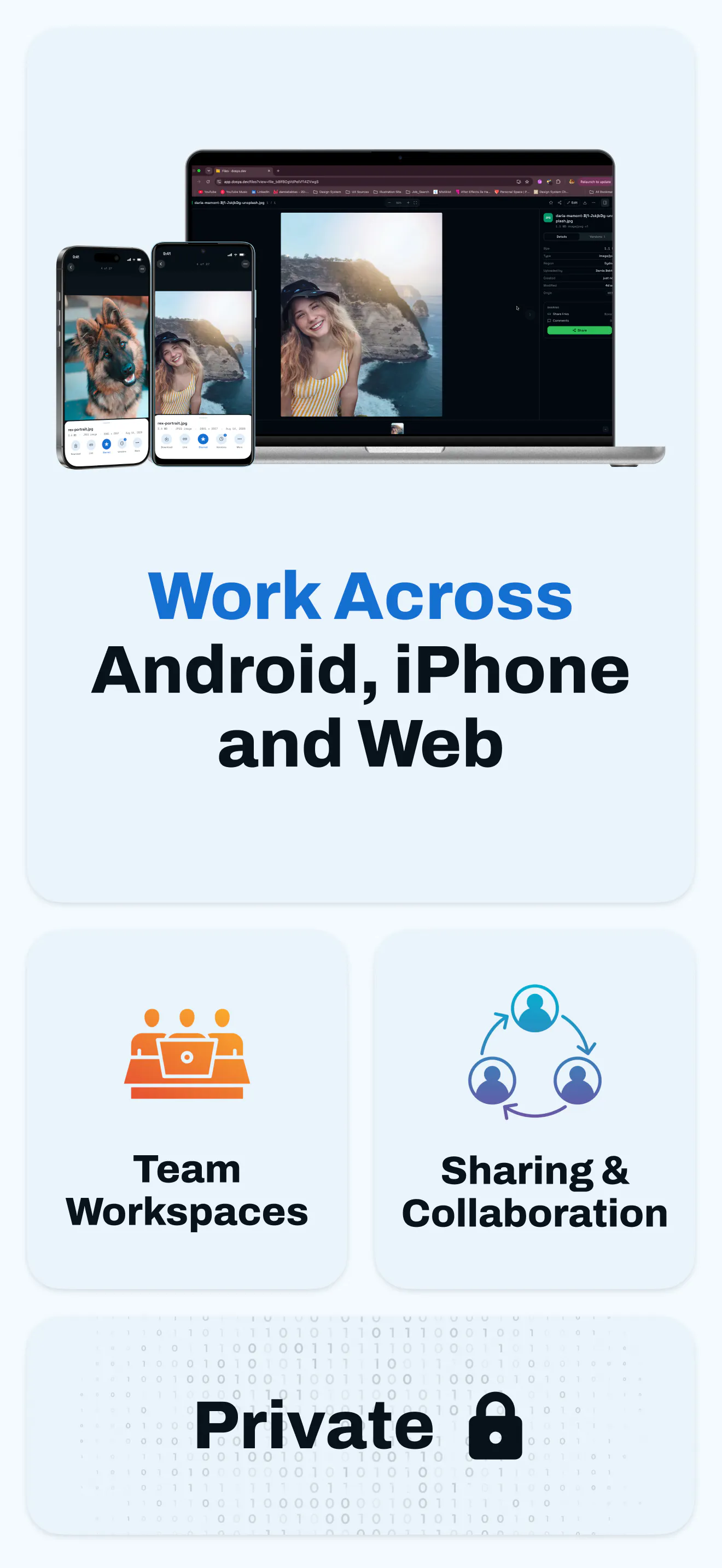 Dosya cloud storage gallery image