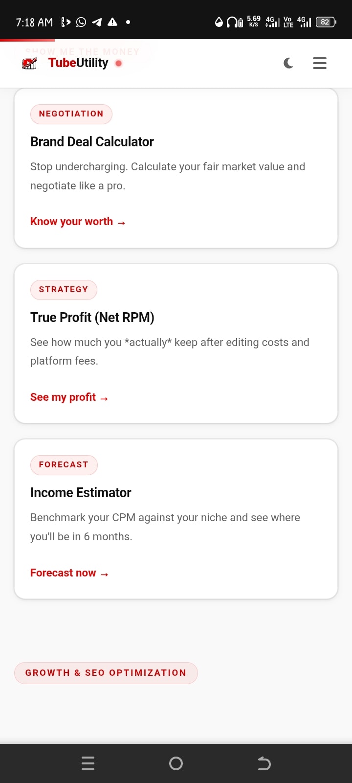 TubeUtility — Free Tools for YT Creators gallery image