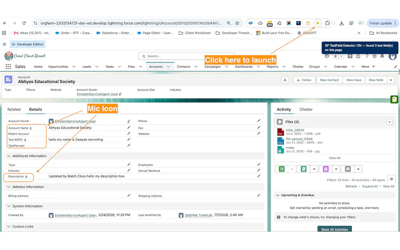 Voice2Force  screenshot 1