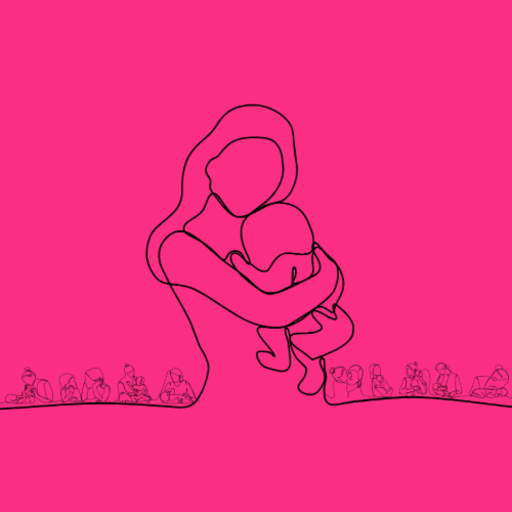 HaloMom: Baby Growth & Milestone Tracker - Product Hunt launch logo and brand identity