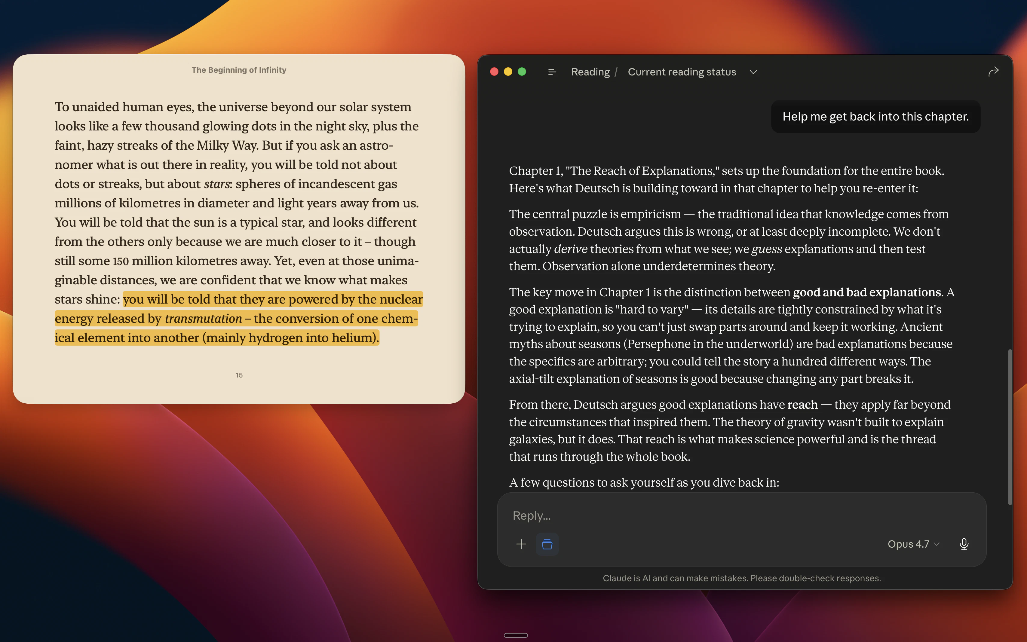 Apple Books MCP screenshot 1