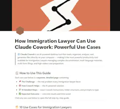 Claude Cowork for Immigration Lawyer gallery image