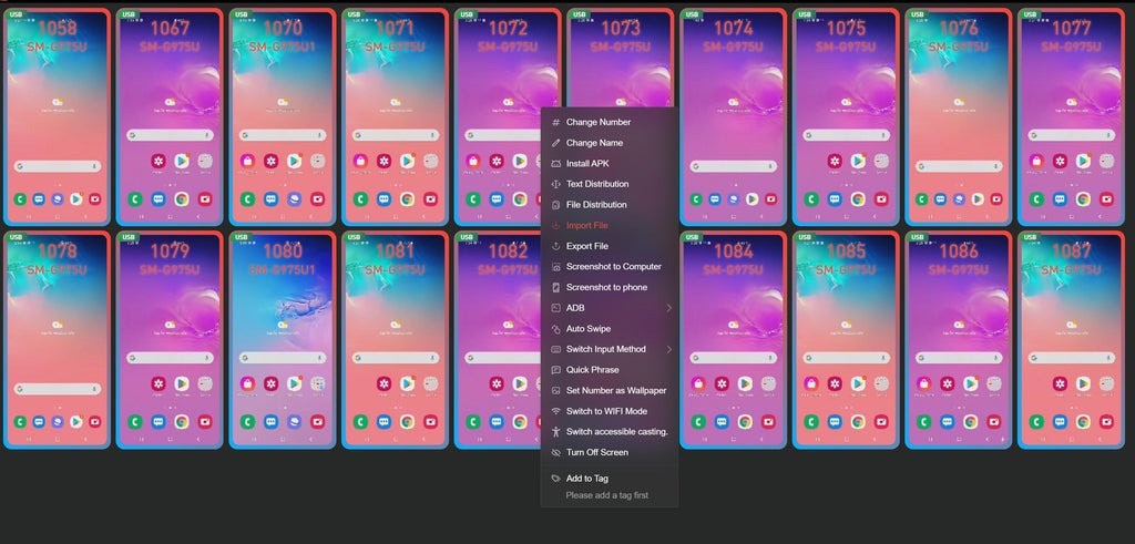 Média Projection d'écran Android Panda 3
