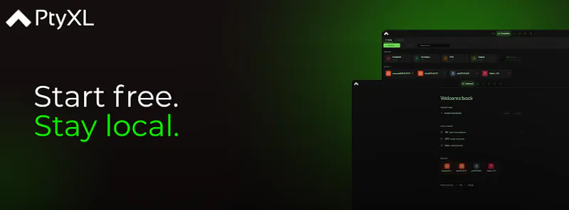 PtyXL screenshot 1