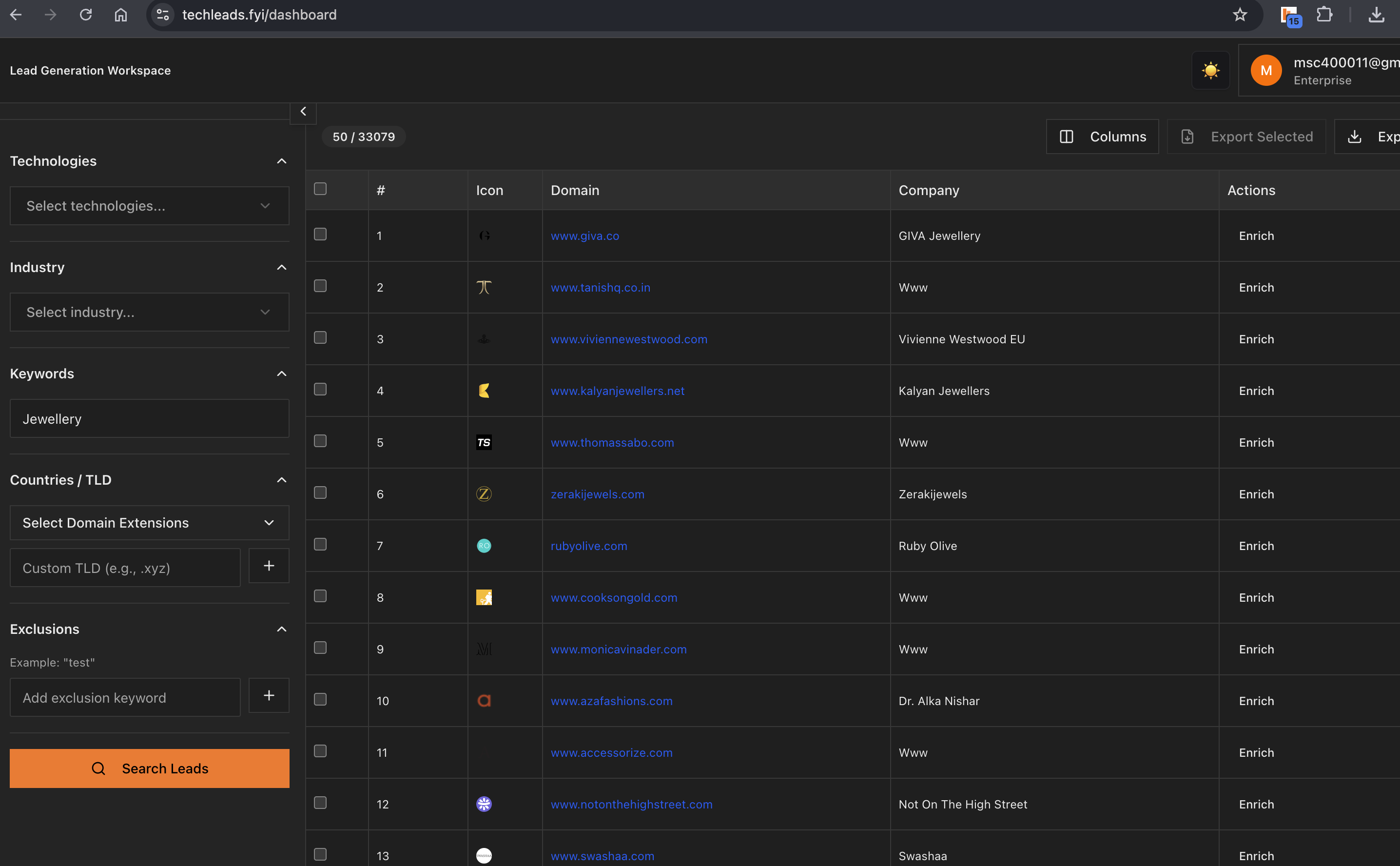 techleads.fyi - Screenshot 2 showing product features and functionality