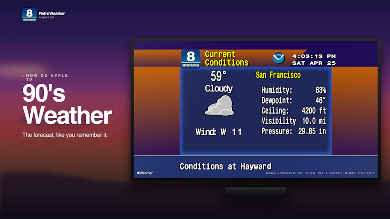 RetroWeather screenshot 1