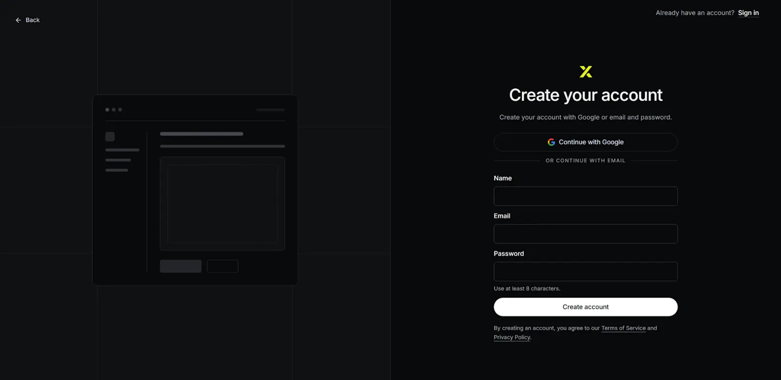Xerv screenshot 3