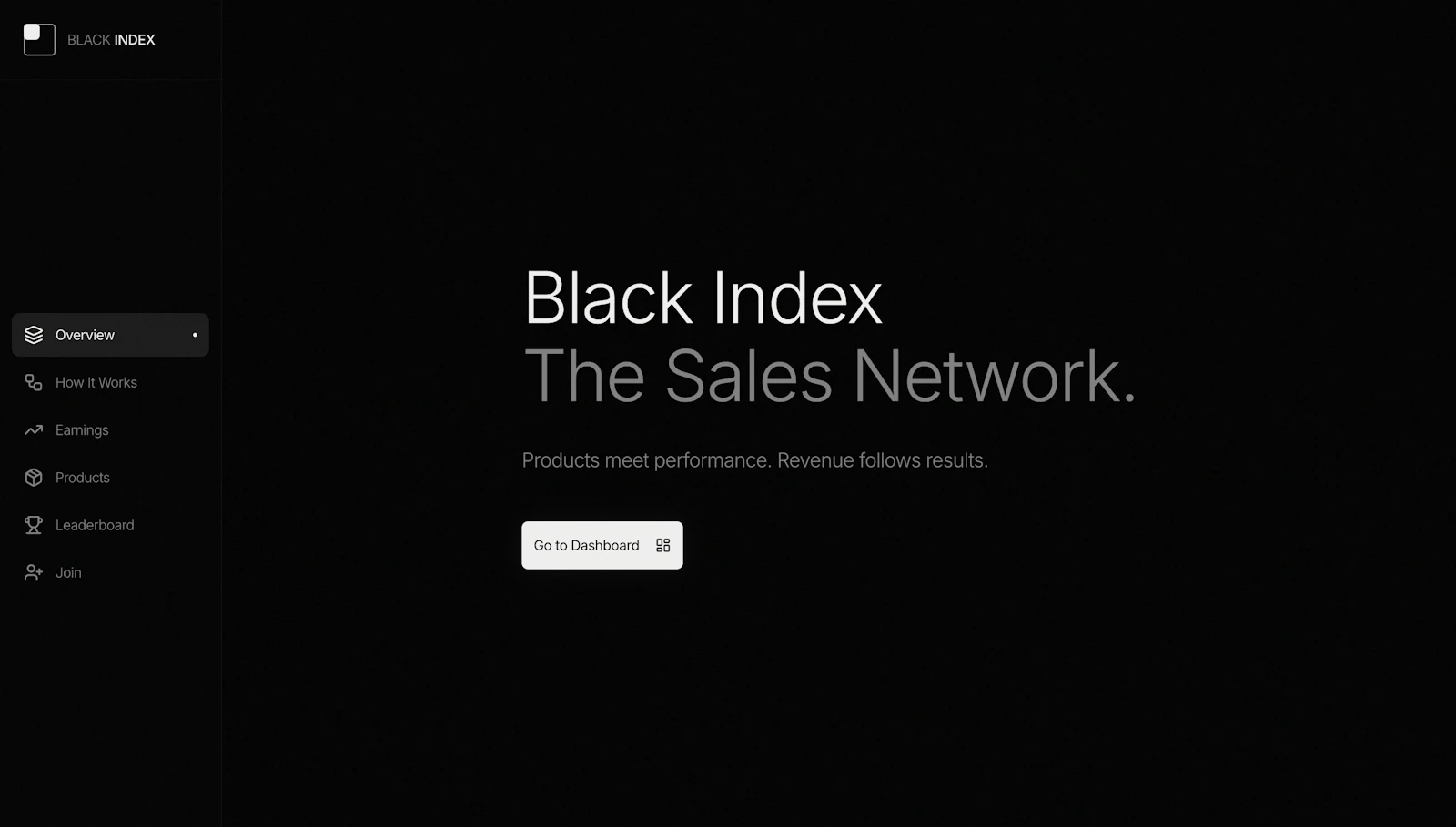 Black Index screenshot 1
