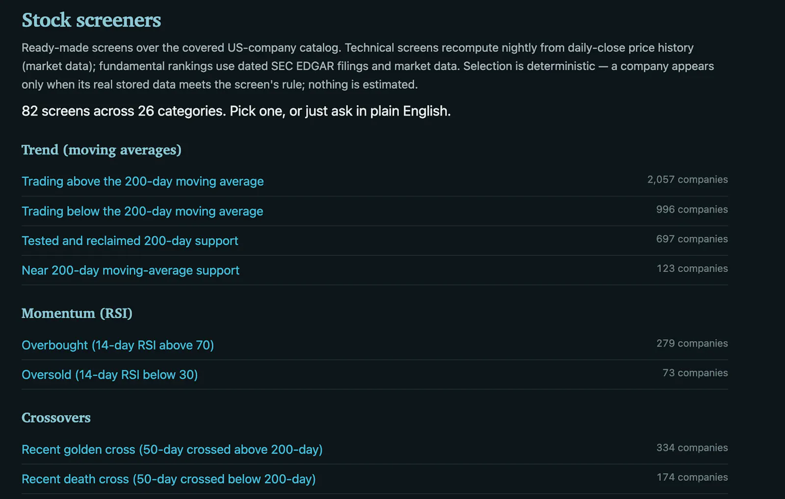 stocks-llm screenshot 3
