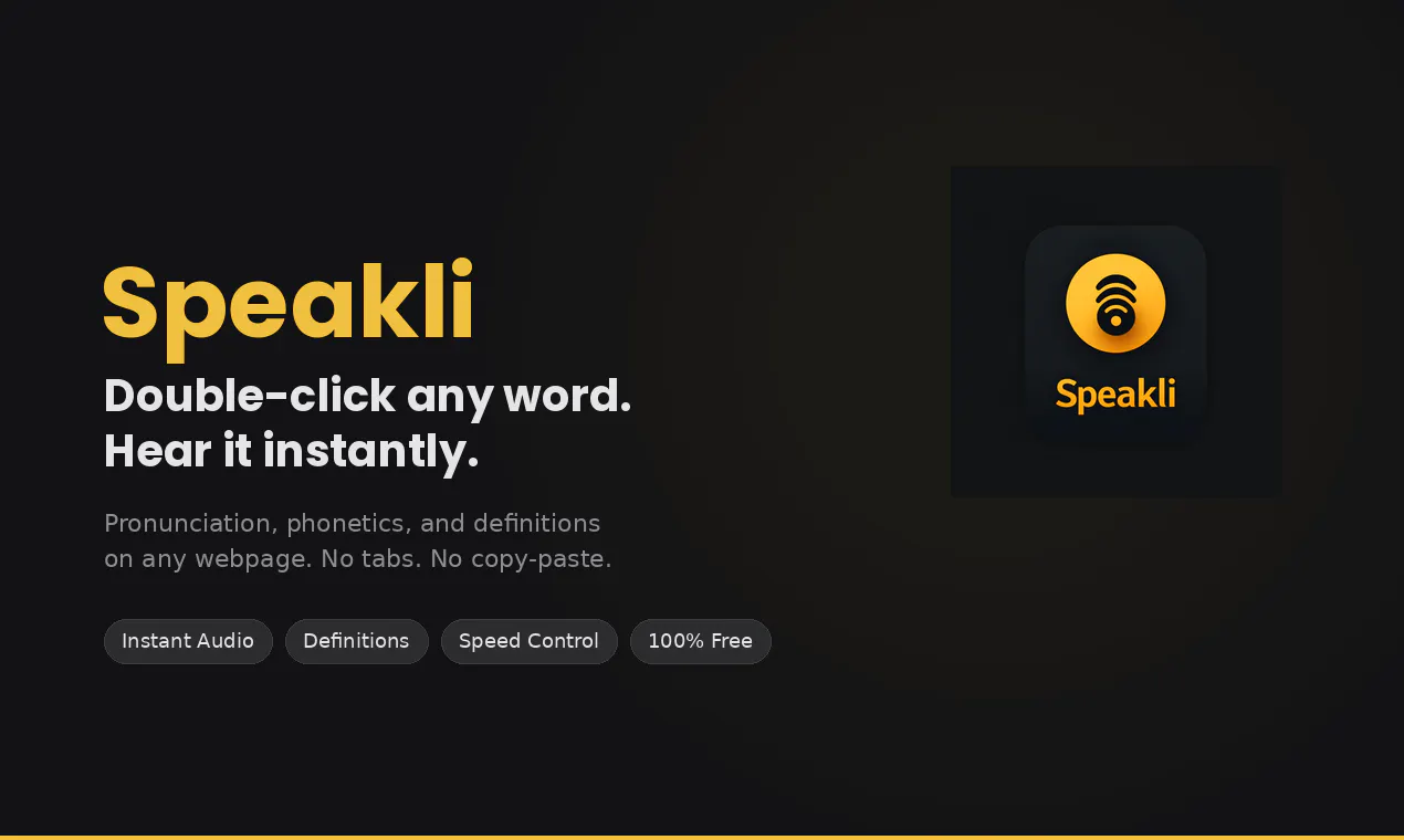 Speakli screenshot