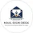 Mail Sign Desk