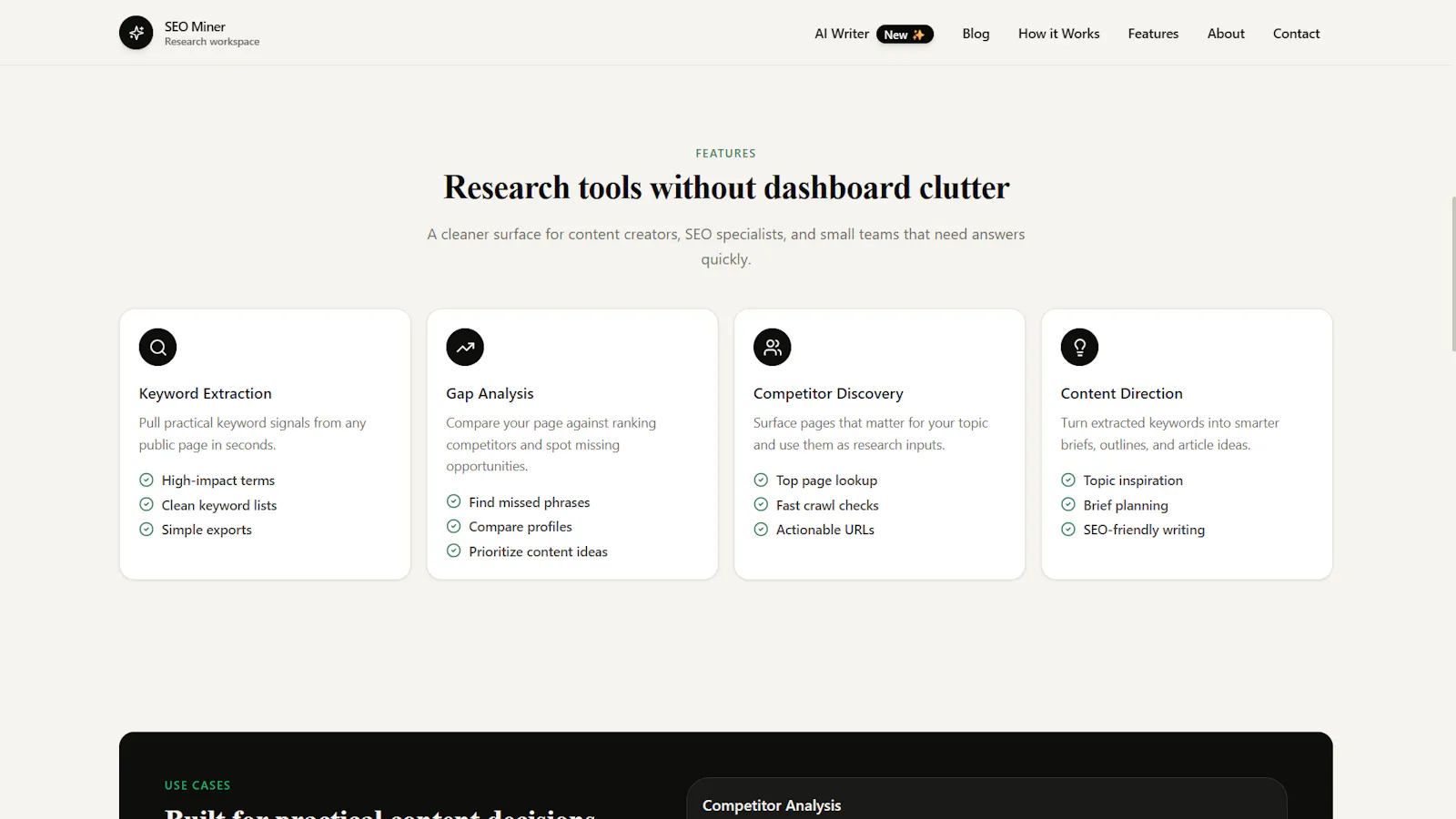 SEO Miner screenshot 2