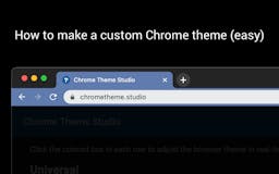 Chrome Theme Studio media 2